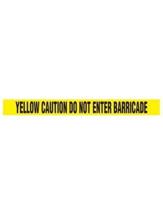 656ft Caution Do Not Enter Barricade Tape Set - Yellow (PNECTX8) - 8 Pieces
