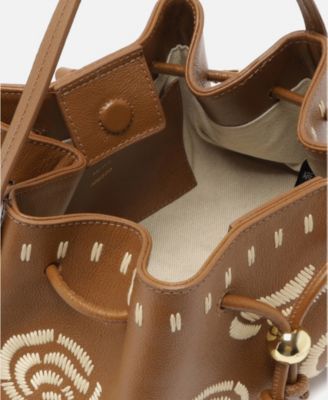 Alba Small Snap Button Shoulder Bag