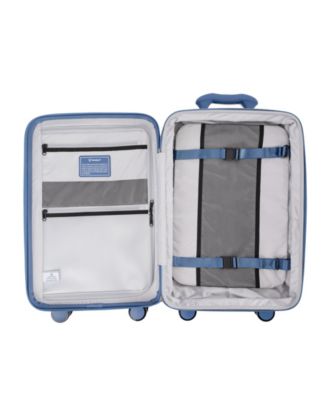 Optima Carry-On Expandable Spinner and Toiletry Kit