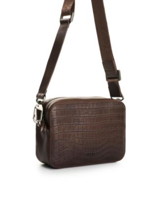Women's Leather Crossbody Bag  with Adjustable Straps