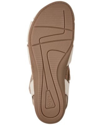 Women's Brentia Leather Criss-Cross Flat Sandals