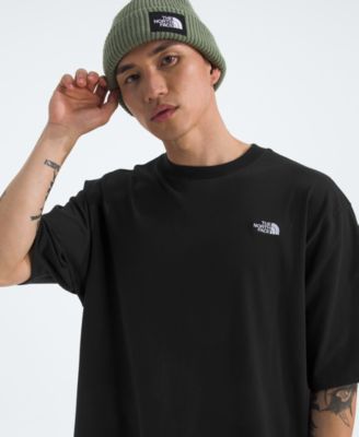 Men's Essential Simple Dome Oversized Short-Sleeve T-Shirt