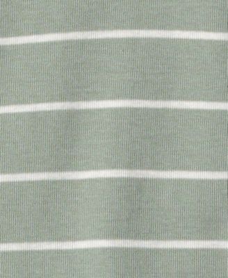 Baby Boys' Long-Sleeve Printed One-Piece Pajama Set, 2-Pack