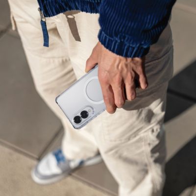 Hybrid_R Clear MagSafe Case for Samsung Galaxy S25 Edge