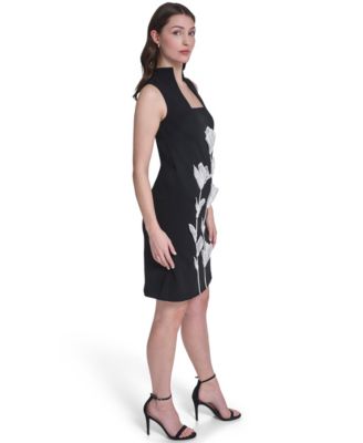 Women's Square Neck Shift Dress