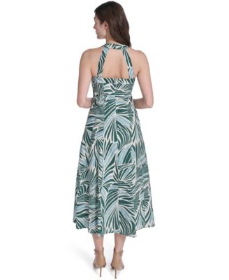 Women's Square Neck Midi Dress