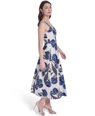 Women's Fit & Flare Midi Dress