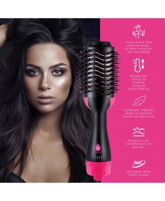 Salon-Quality Hair Duo: Triple Barrel Hair Curler & One Step Volumizing Hair Dryer