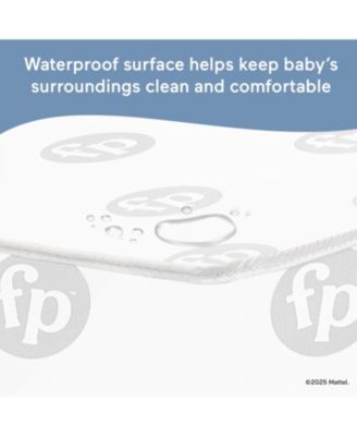 Baby Fisher-Price Hello Rainbow Full Crib Mattress Firm Innerspring Mattress with Waterproof Vinyl Cover