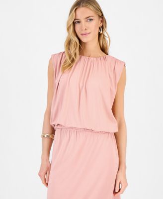 Women's Sleeveless Blouson Top