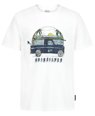 Boys' 8-20 Truck Printed Crewneck T-Shirt