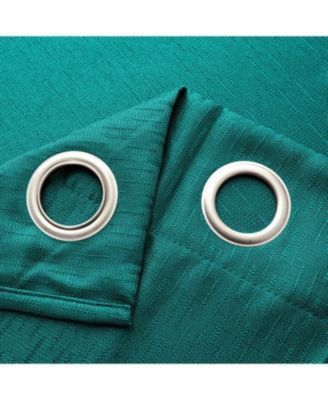 Polyester 140 GSM Sedona Jacquard Grommet Curtain Panel