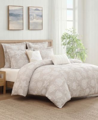 Seaside Charm Textured 3-Pc. Comforter Set, King/California King
