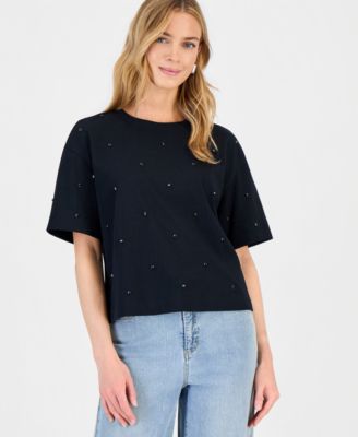 Women's Embellished T-Shirt