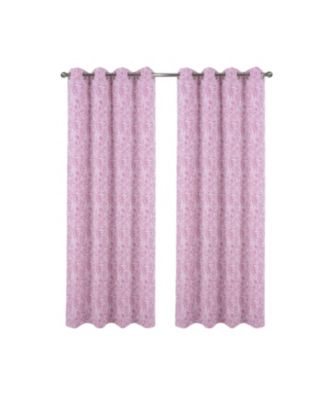 100% Polyester 140 GSM Liana Jacquard Grommet Curtain Panel 54" x 84"