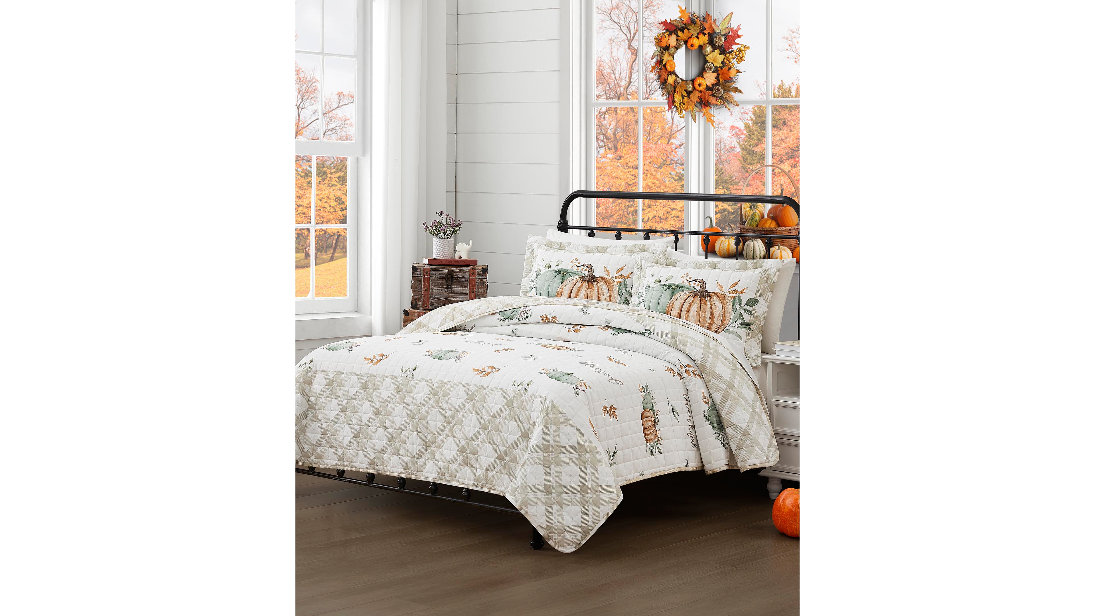 Avanti Grateful Patch Reversible 2-Pc. Quilt Set, Twin