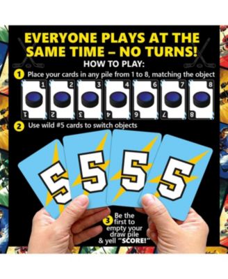 Fast-Paced Card Game for Kids & Adults – 128 Cards & Easy Rules – 2-8 Players – Ages 8+ – Perfect for Family Games Night, Travel and Parties