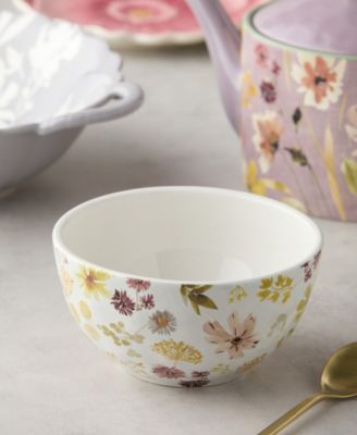 Wildflowers Ice Cream Bowls, Set of 4