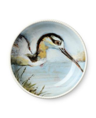 Coastal Birds Soup Bowls, Set of 4
