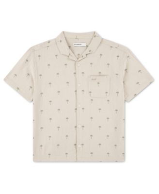 abercrombie kids Boys Short-Sleeve Camp Shirt - Seagrass 42$