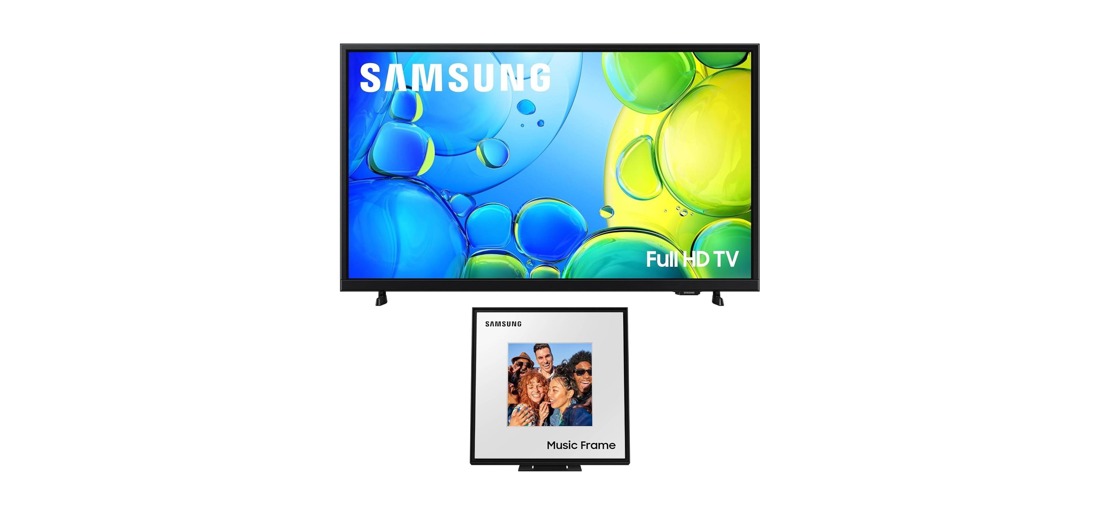 Samsung UN32F6000FFXZA 32 Inch Fhd Smart Tv with a Samsung Hw-LS60D 2.0 Channel Photo Frame Speaker (2025)