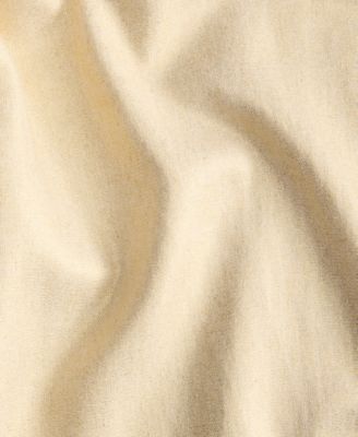 Women's Metallic Linen-Blend Wide-Leg Pants