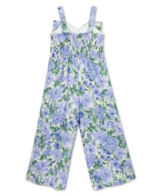 Girls' 7-16 Floral Print Sleeveless Dress