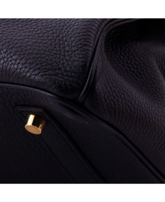 Birkin 35 Handbag Black Togo with Gold Hardware