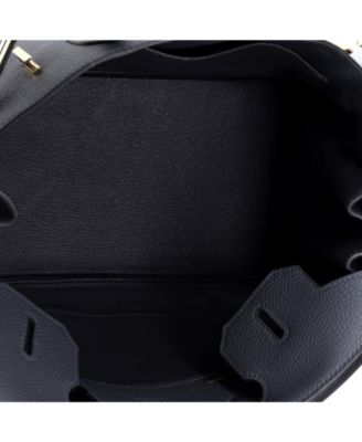 Birkin 30 Handbag Grey Togo with Permabrass Hardware