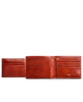 Men's Old Leather Continental ID Wallet