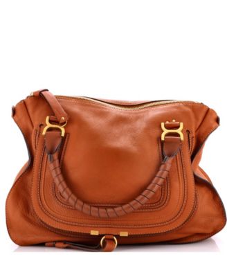 Large Marcie Shoulder Bag Leather