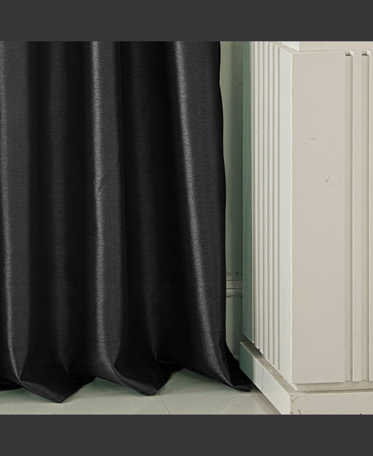 Rt Designers Collection 100% Polyester 82 Gsm Faux Silk Nikki Rod Pocket Curtain Panel 54" x 90"