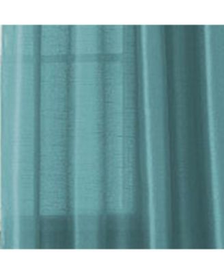 100% Polyester 82 GSM Faux Silk Nikki Rod Pocket Curtain Panel