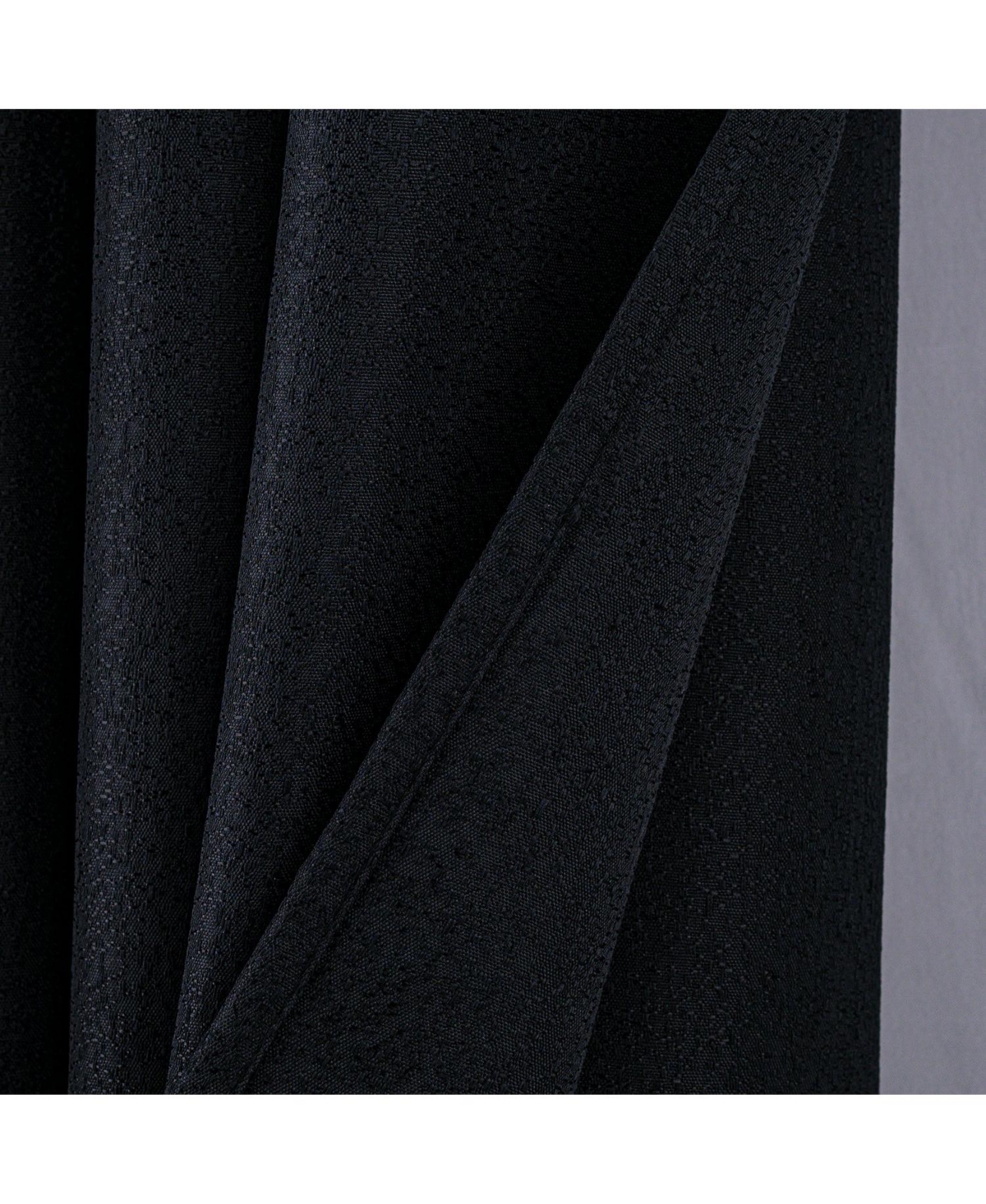 Rt Designers Collection 100% Polyester 140 Gsm Lava Jacquard Grommet Curtain Panel 54" x 84