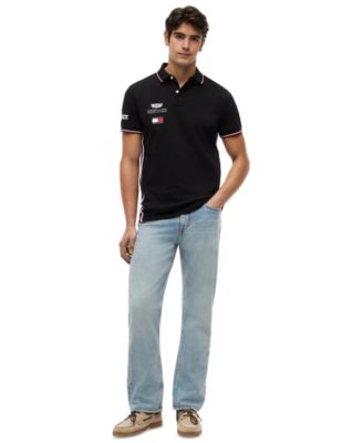 x Cadillac F1&reg; Men's Replica Short-Sleeve Polo