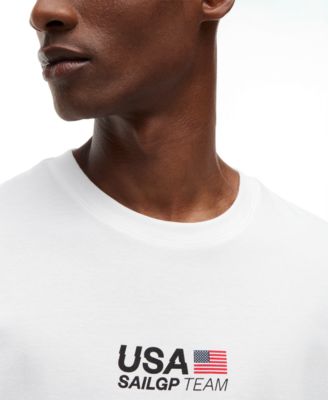 x U.S. SailGP Men's Graphic Crewneck T-Shirt