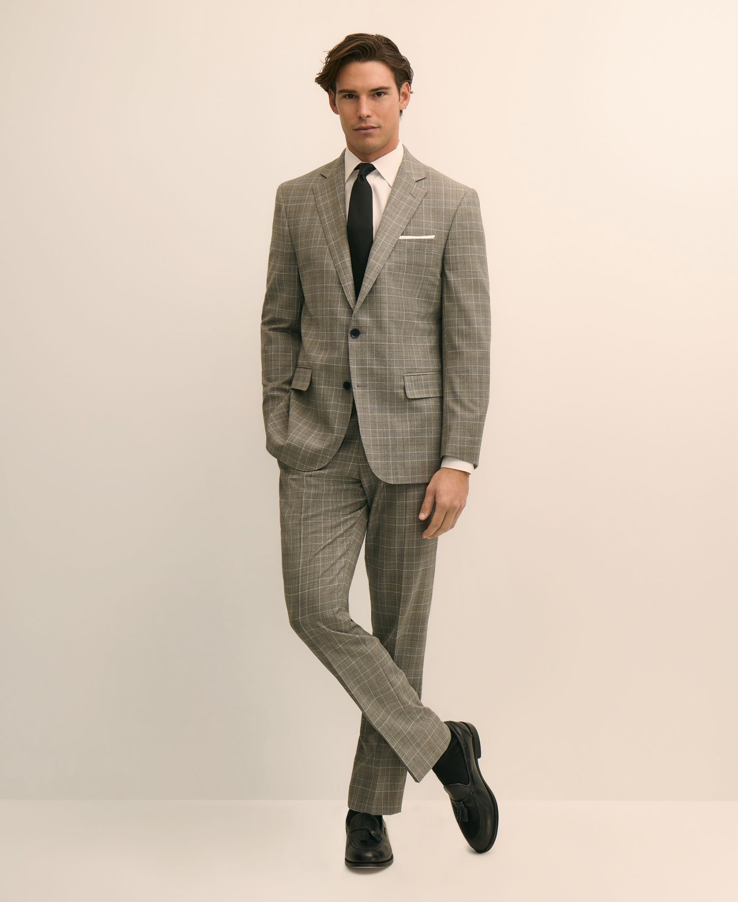 Men's Wool Stretch Classic-Fit Suit Separates