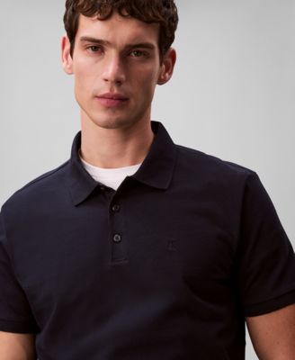 Men's Short Sleeve Solid Polo Shirt