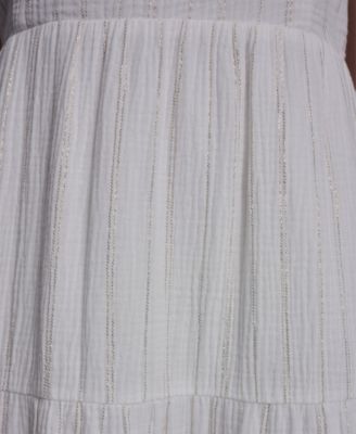 Women's Tiered Tank Square Neck Maxi Dress