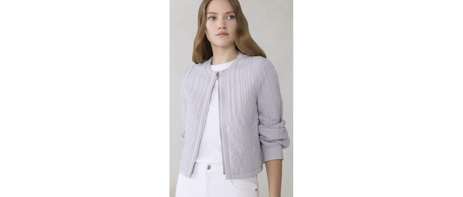 Women's REITA Boxy Jacket in Insulated Soft Nylon
