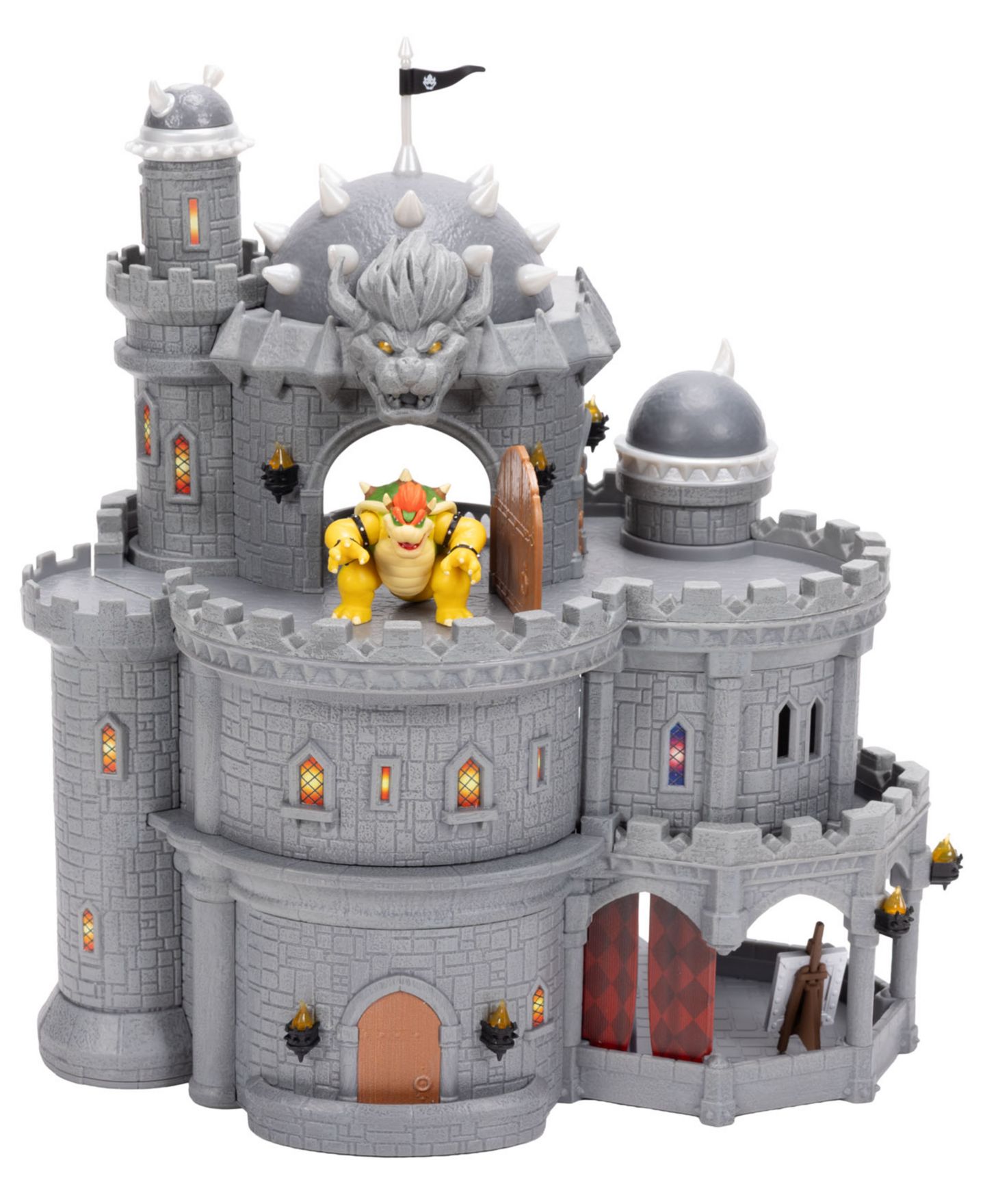 Детский игровой набор SUPER MARIO Galaxy Movie Deluxe Bowser Castle Playset — фото 3