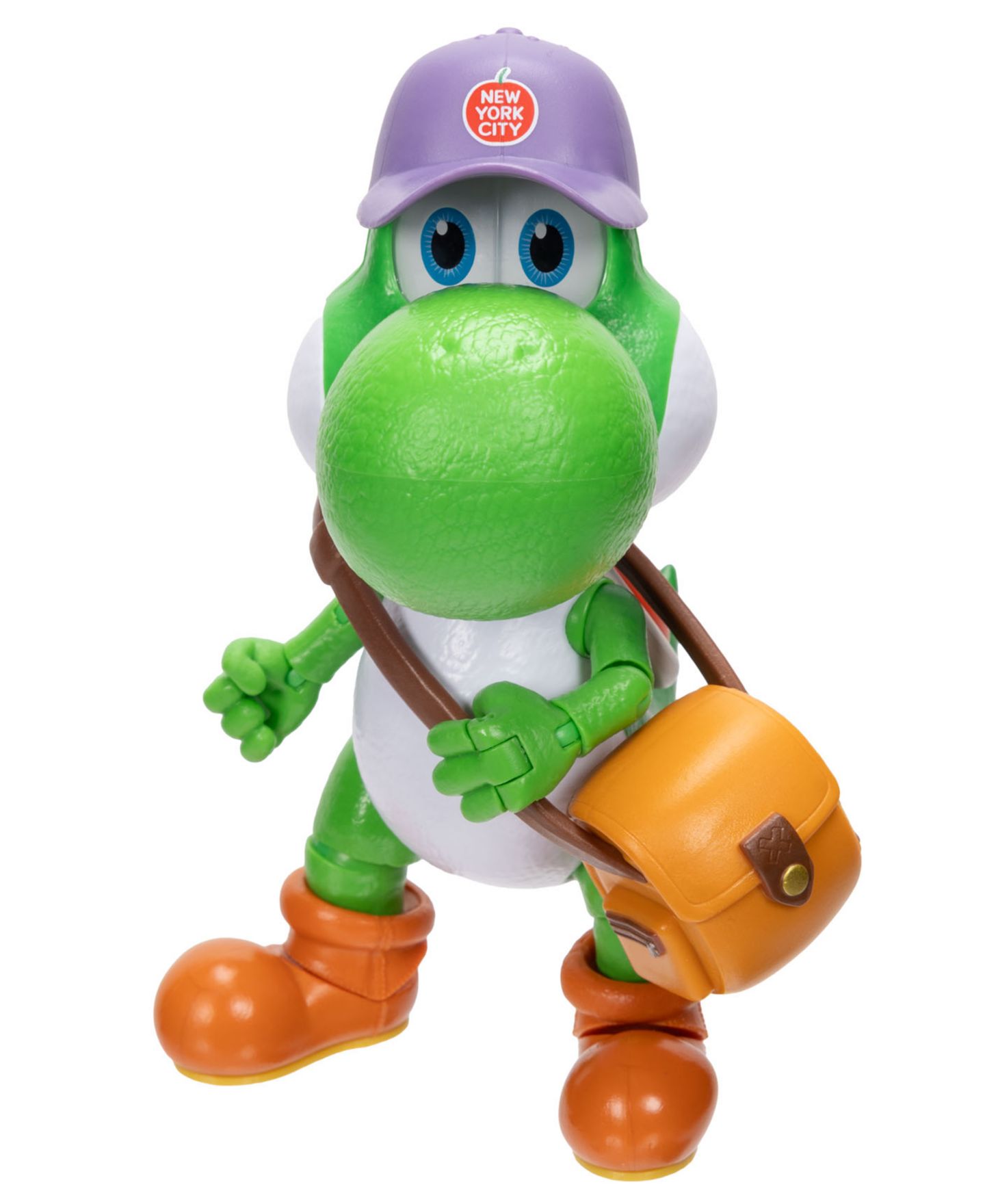 Детская фигурка SUPER MARIO Galaxy Movie Yoshi 5" Poseable Action Figure, Ages 3+ — фото 3
