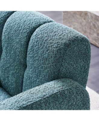 31.10" Wide Boucle Upholstered Accent Chair