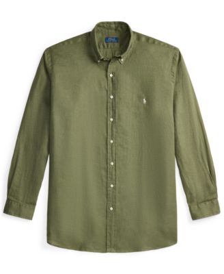 Men's Big & Tall Linen Shirt