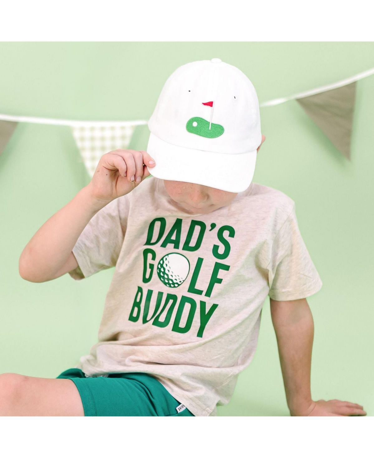 Sweet Wink Baby Boys Dad's Golf Buddy Short Sleeve T-Shirt