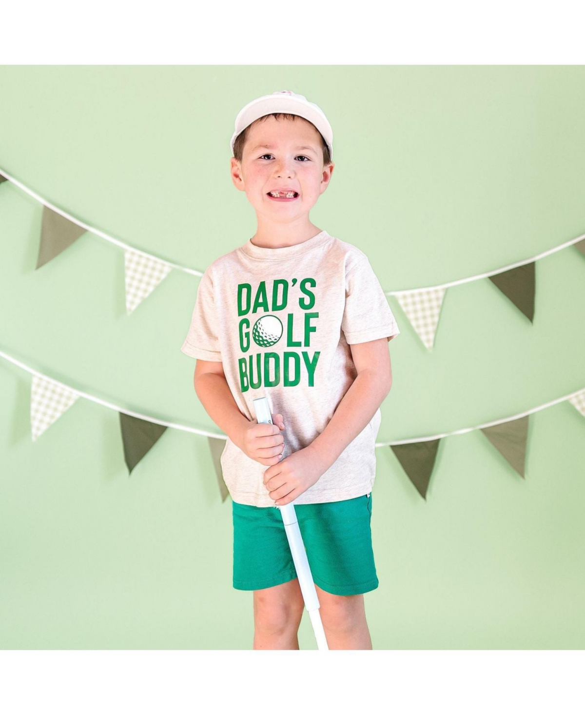 Sweet Wink Baby Boys Dad's Golf Buddy Short Sleeve T-Shirt
