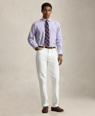 Men's Long-Sleeve Pinpoint Oxford Shirt