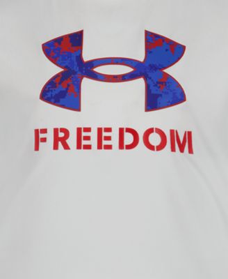 Boys' 4-7 Freedom Printed Swim T-Shirt and Shorts, 2-Piece Set