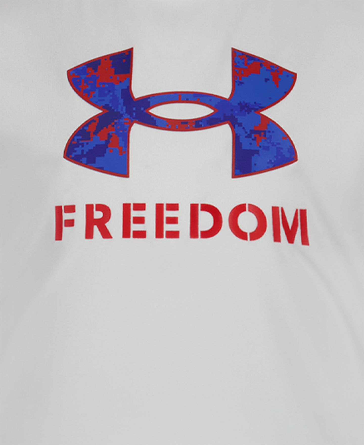 Комплект для плавания Freedom, с принтом, 2 предмета — Under Armour, цвет: Белый / Синий — фото 4