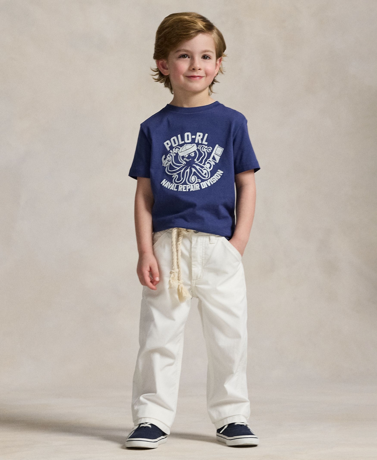 Polo Ralph Lauren Boys' 2-7 Crewneck T-Shirt